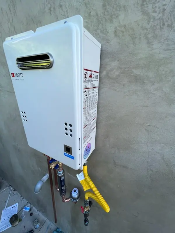 Tankless water heater installation for Harvard homes